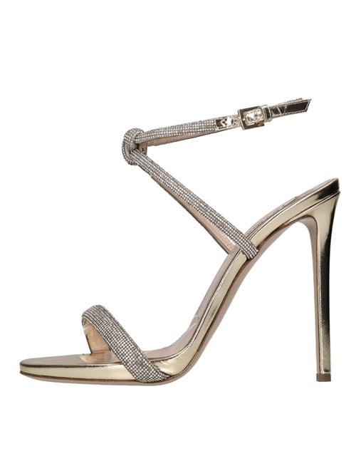 Mules in pelle e strass NINALILOU | 311005MC SPECCHIOPLATINO